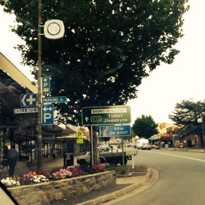 A drive through of Cooma, on our way to Jindabyne on the Snowy Mountains Highway.