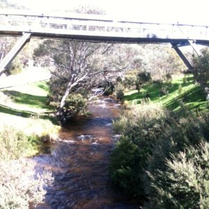 The bridge over Thredbo River