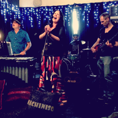 Machiniso! Edgy jazz and blues inspired original music, heavy on the rhythm.