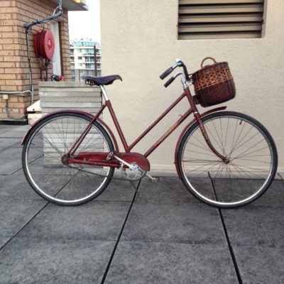 The Ranger 26 by Speedwell. After restoring it to almost original vintage condition, I sold this beautiful bike to a very good home. Would have loved to have kept it, but sadly, it was too small for me.