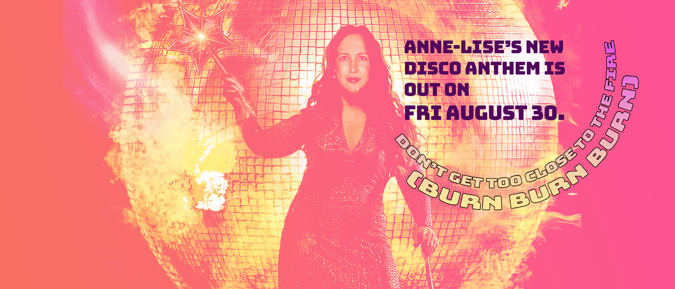 Coming Fri Aug 30 '24! Get ready to groove with 'Don't Get Too Close To The Fire Burn Burn Burn', a disco-infused warning to idealists: don't let your dreams control you! With infectious Moog synthesizer riffs and retro three-part harmonies, this track will ignite your self belief and get you burning up the dance floor.